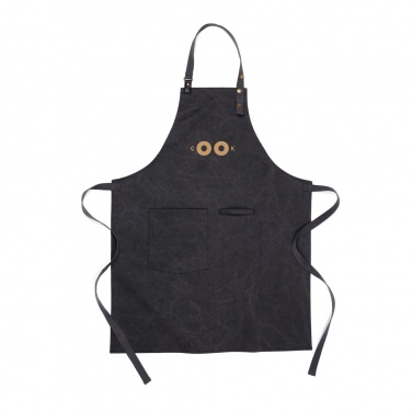 Logo trade promotional giveaways picture of: VINGA Tome GRS recycled canvas Apron