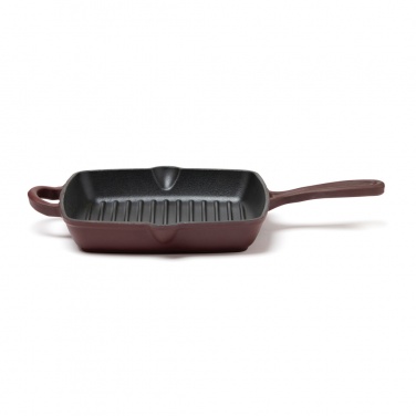 Logo trade corporate gifts picture of: VINGA Monte enamelled grill pan