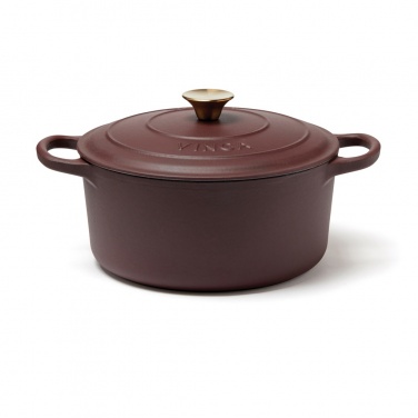 Logo trade promotional merchandise image of: VINGA Monte enameled cast iron pot 5.5L