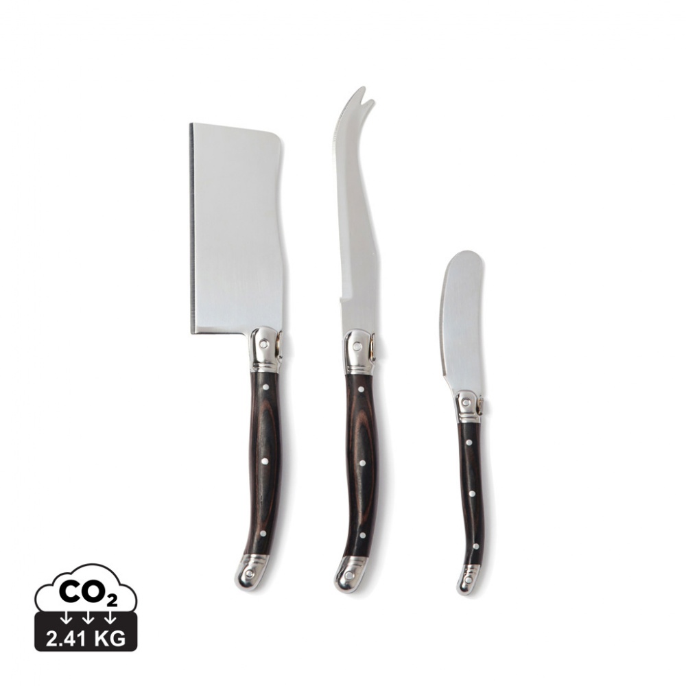 Logo trade advertising products picture of: VINGA Gigaro cheese knives