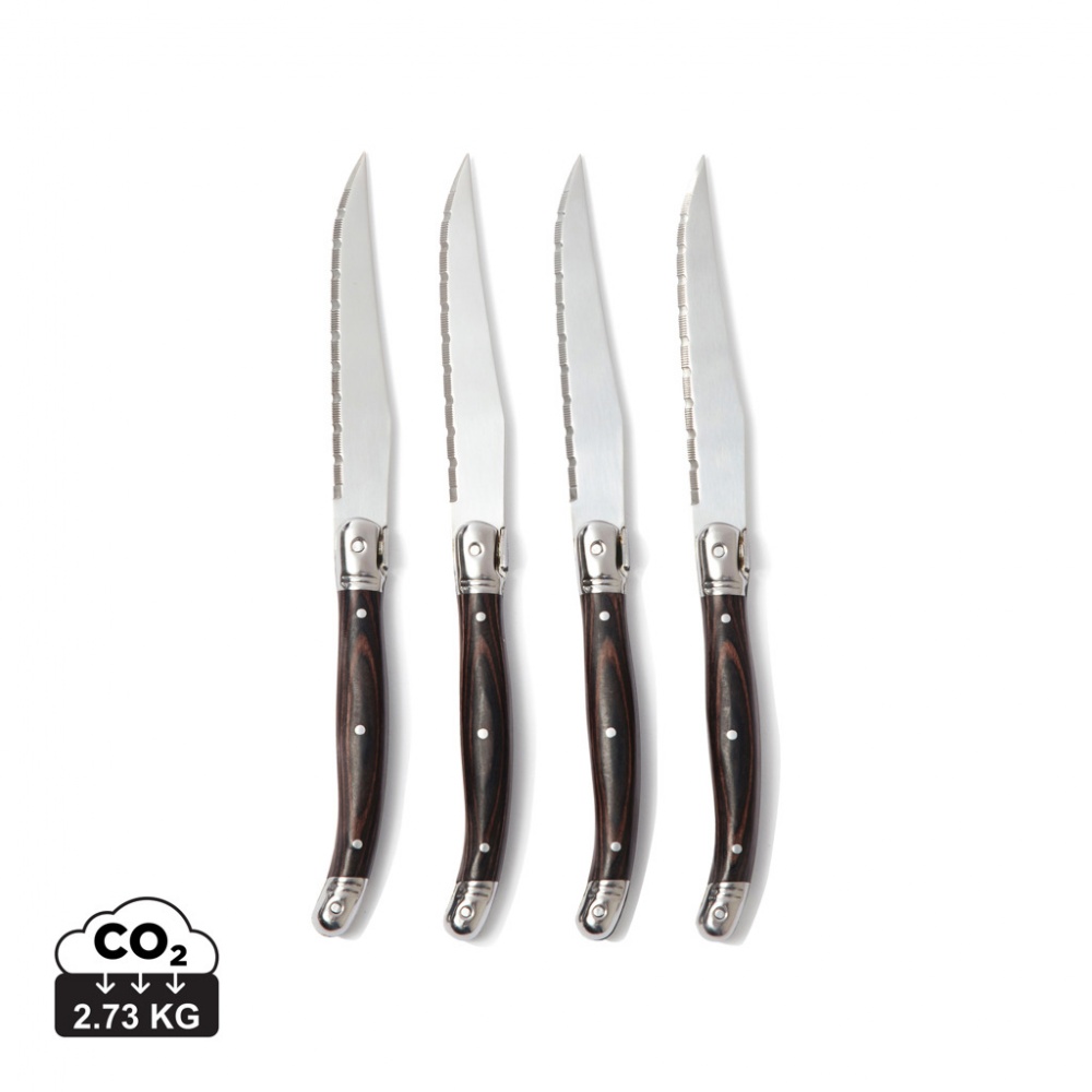 Logo trade promotional gifts image of: VINGA Gigaro meat knives