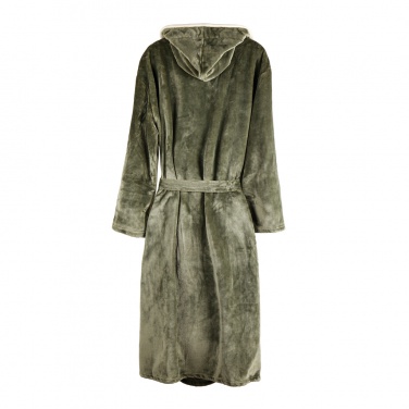 Logo trade promotional merchandise image of: VINGA Louis luxury plush GRS RPET robe size S-M