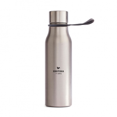 Logo trade promotional giveaway photo of: VINGA Lean water bottle steel