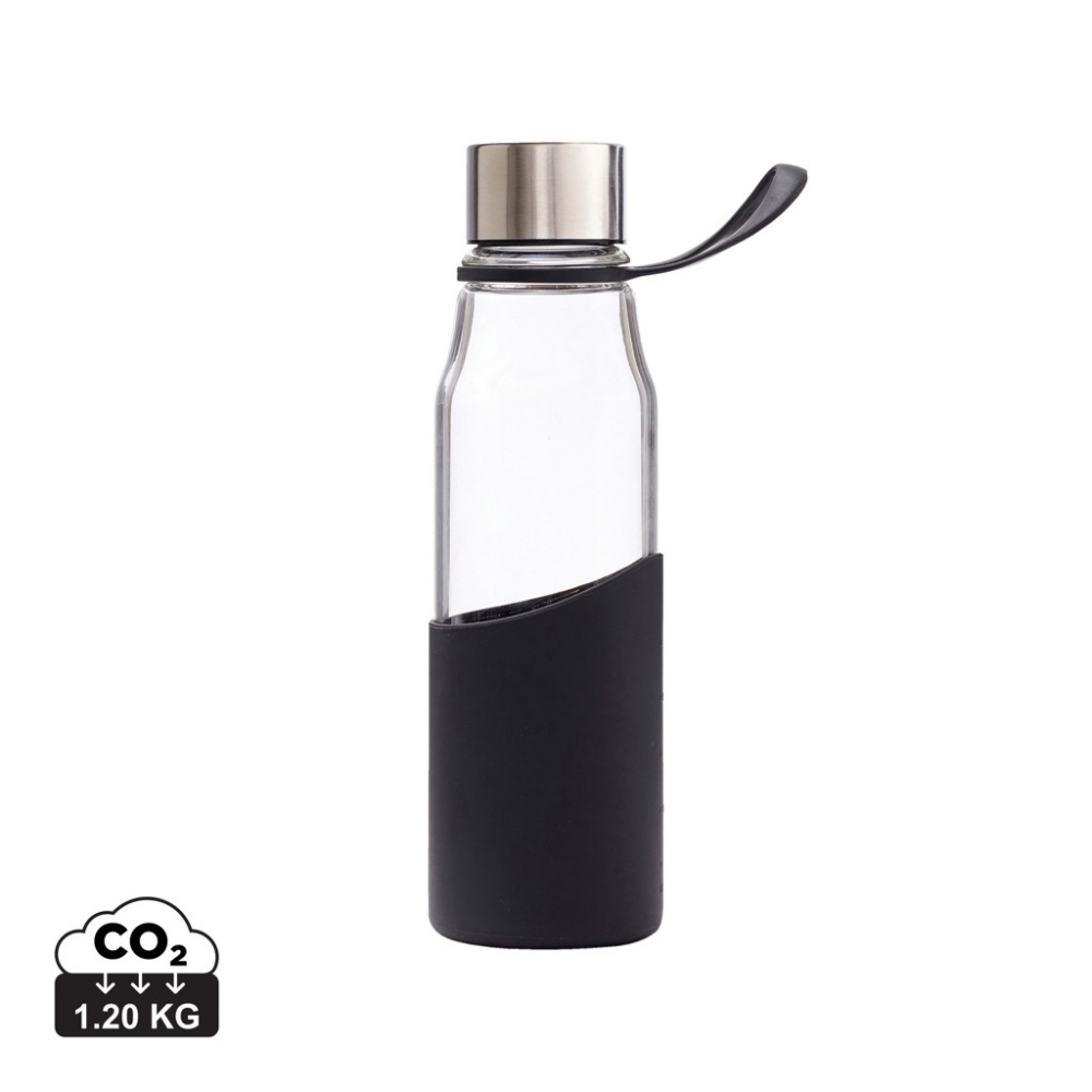 Logo trade promotional merchandise image of: VINGA Lean Glass Water Bottle