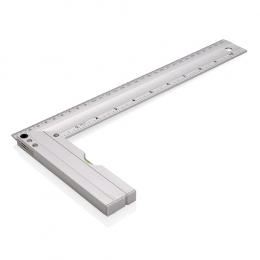 Logo trade promotional products image of: Ruler with level