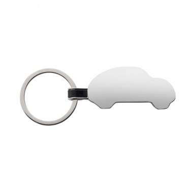 Logo trade business gift photo of: RCS recycled zinc alloy car keyring