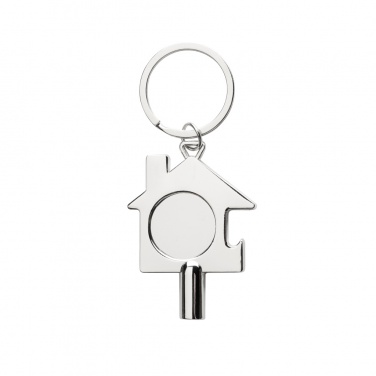 Logotrade promotional product picture of: RCS recycled zinc alloy 3 in 1 keychain