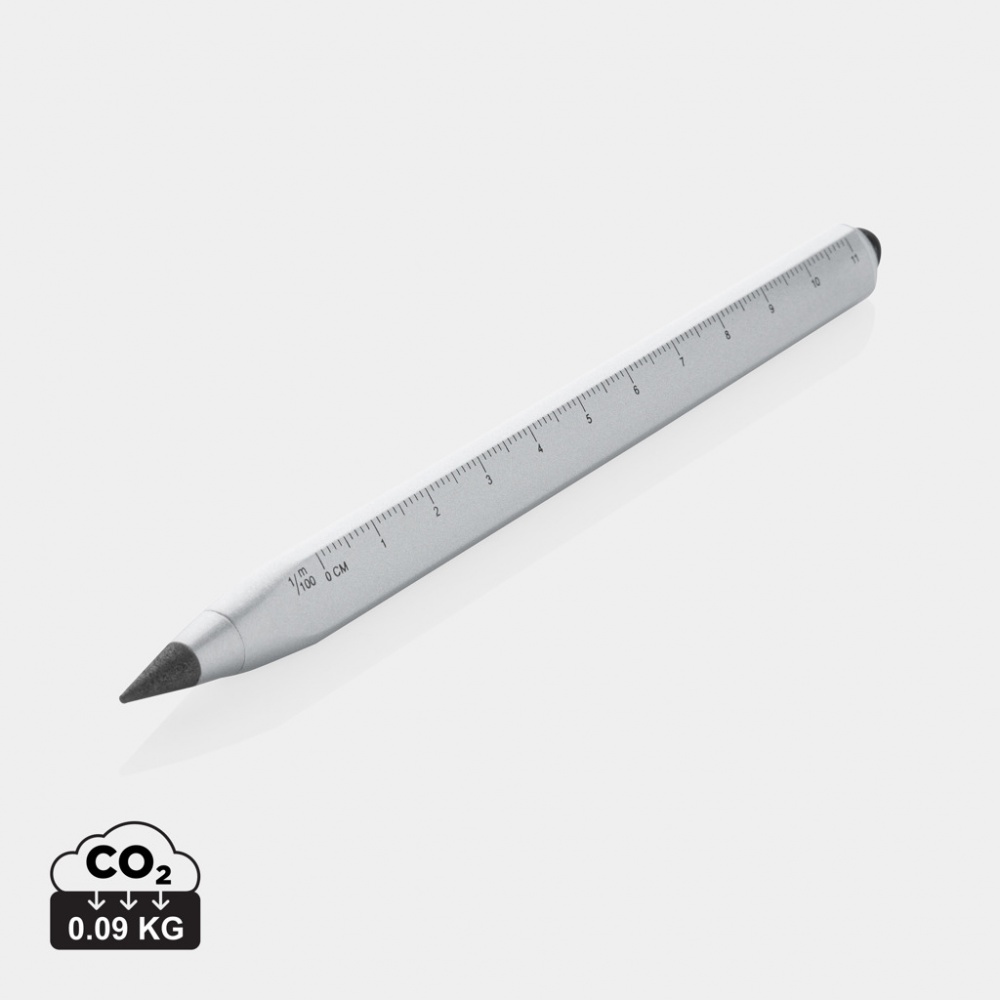 Logotrade advertising products photo of: Eon RCS recycled aluminum infinity multitasking pen