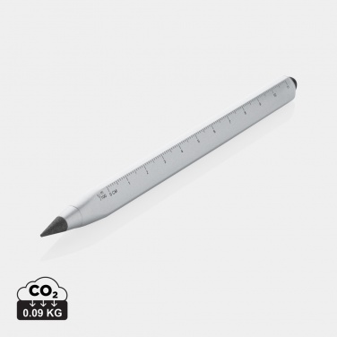 Logotrade promotional gift picture of: Eon RCS recycled aluminum infinity multitasking pen