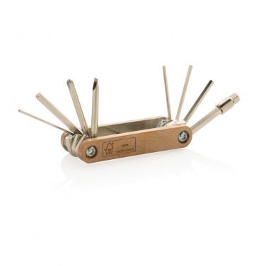 Logo trade promotional merchandise picture of: Wooden hex tool