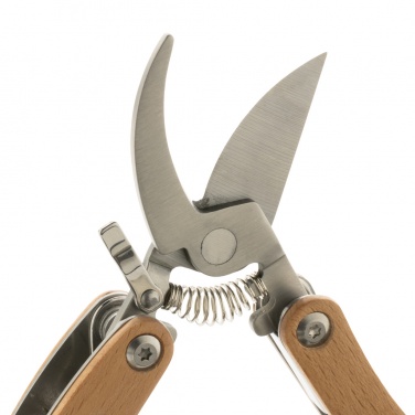 Logo trade promotional merchandise picture of: Wooden garden multi-tool