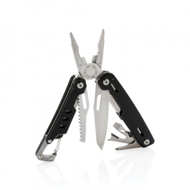 Logotrade promotional gift picture of: Solid multitool with carabiner