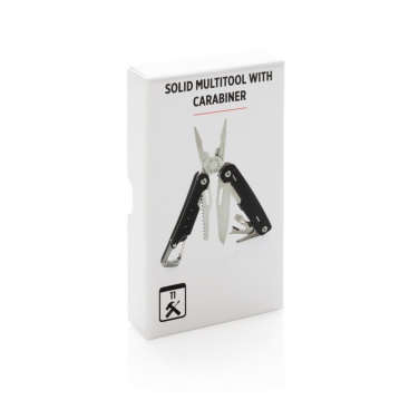 Logotrade business gift image of: Solid multitool with carabiner