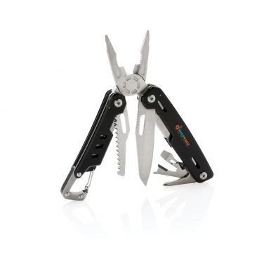 Logo trade promotional merchandise picture of: Solid multitool with carabiner