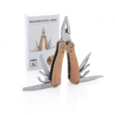 Logo trade corporate gifts picture of: Wood multitool