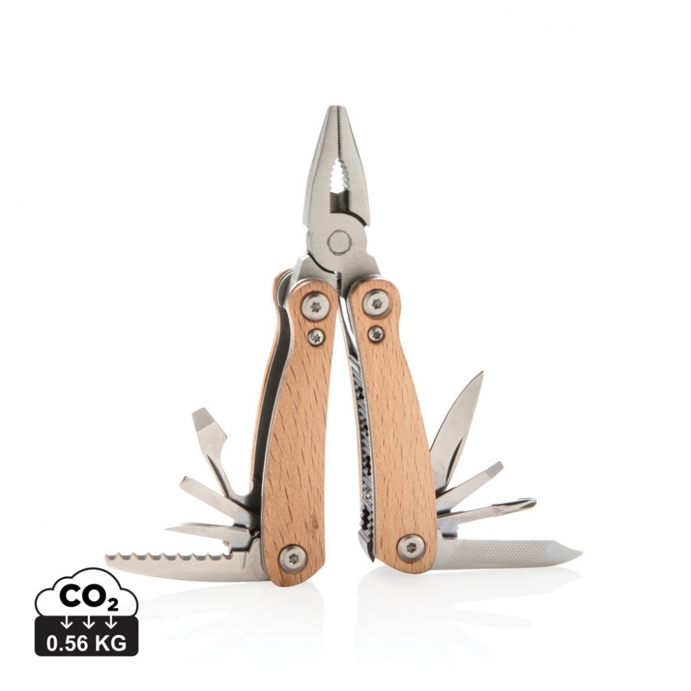 Logotrade advertising products photo of: Wood multitool mini