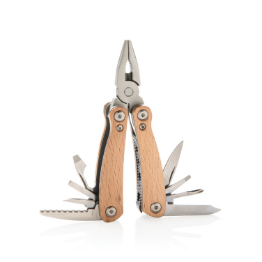 Logotrade promotional gift picture of: Wood multitool mini