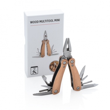 Logotrade corporate gift image of: Wood multitool mini