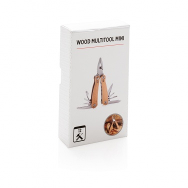 Logo trade promotional products image of: Wood multitool mini