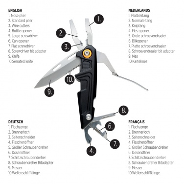 Logo trade promotional merchandise photo of: Excalibur tool with bit set