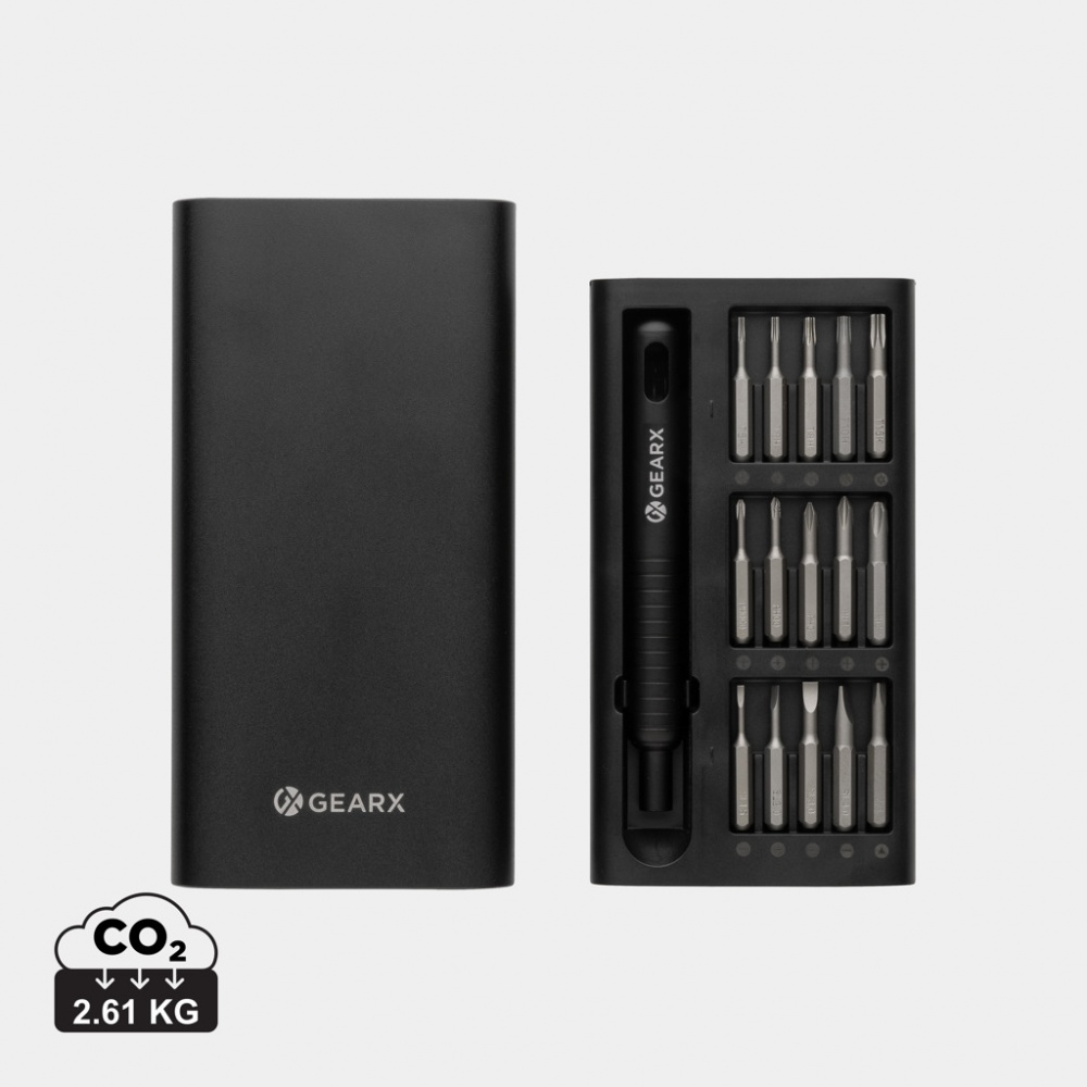 Logotrade business gift image of: Gear X 31 in 1 precision screwdriver set