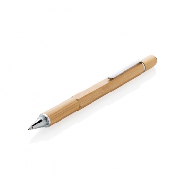 Logotrade promotional merchandise picture of: Bamboo 5-in-1 toolpen