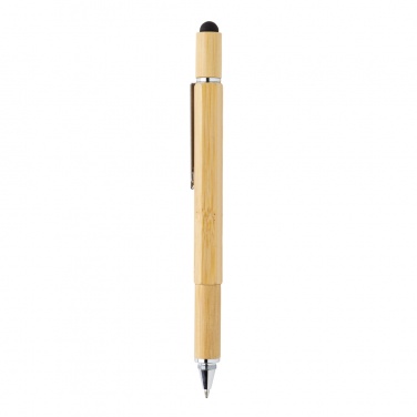 Logotrade business gifts photo of: Bamboo 5-in-1 toolpen