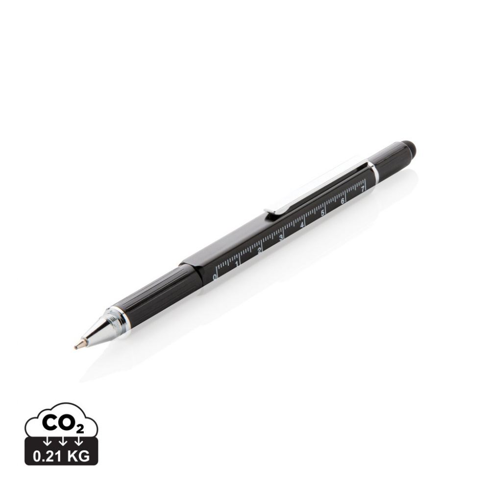 Logo trade corporate gift photo of: 5-in-1 aluminium toolpen