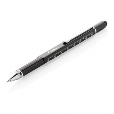 Logotrade advertising product image of: 5-in-1 aluminium toolpen