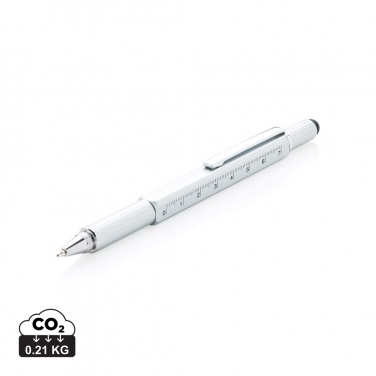 Logotrade business gift image of: 5-in-1 aluminium toolpen