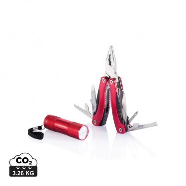 Logo trade promotional items picture of: Multitool and torch set