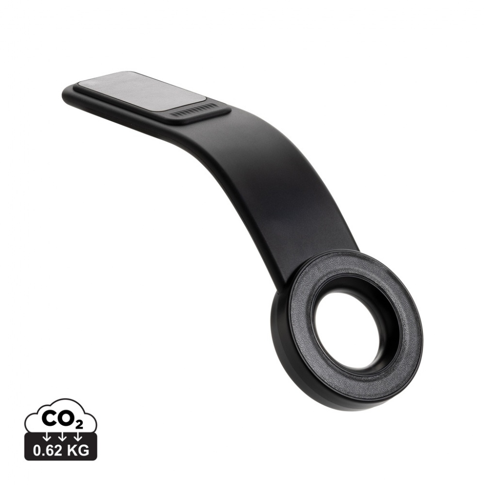 Logo trade promotional gifts image of: DriveGrip RCS recycled plastic universal magnetic car holder