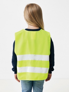 Logo trade corporate gifts picture of: GRS recycled PET high-visibility safety vest 3-6 years