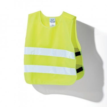 Logotrade promotional product picture of: GRS recycled PET high-visibility safety vest 3-6 years