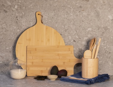 Logotrade promotional merchandise photo of: Ukiyo bamboo round serving board