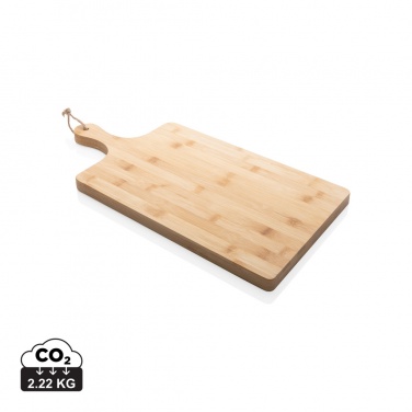 Logo trade promotional merchandise photo of: Ukiyo bamboo rectangle serving board