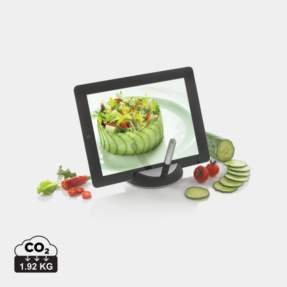 Logo trade advertising products image of: Chef tablet stand with touchpen