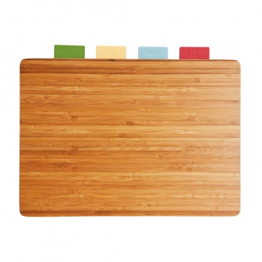 Logo trade promotional items picture of: Cutting board with 4pcs hygienic boards