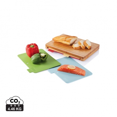 Logotrade business gift image of: Cutting board with 4pcs hygienic boards