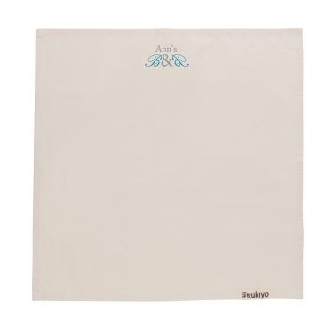 Logo trade promotional products image of: Ukiyo Aware™ 180gr rcotton table napkins 4pcs set