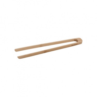 Logotrade promotional item picture of: Ukiyo bamboo serving tongs