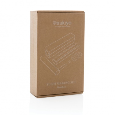 Logo trade promotional item photo of: Ukiyo bamboo sushi making set