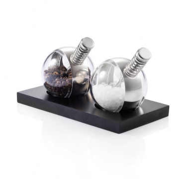 Logo trade promotional gifts image of: Planet pepper & salt set