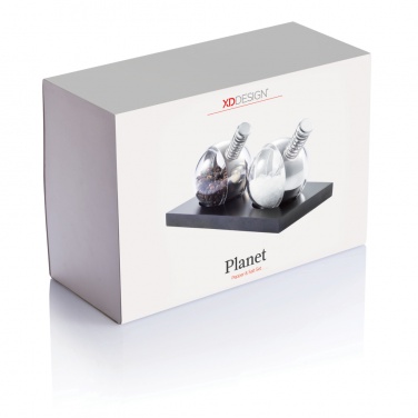 Logo trade promotional merchandise picture of: Planet pepper & salt set