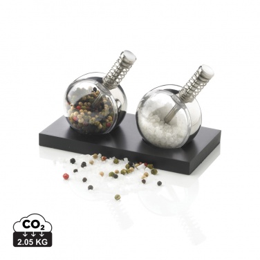 Logo trade promotional items image of: Planet pepper & salt set