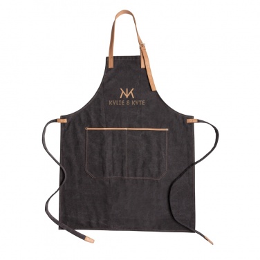 Logo trade advertising product photo of: Deluxe canvas chef apron