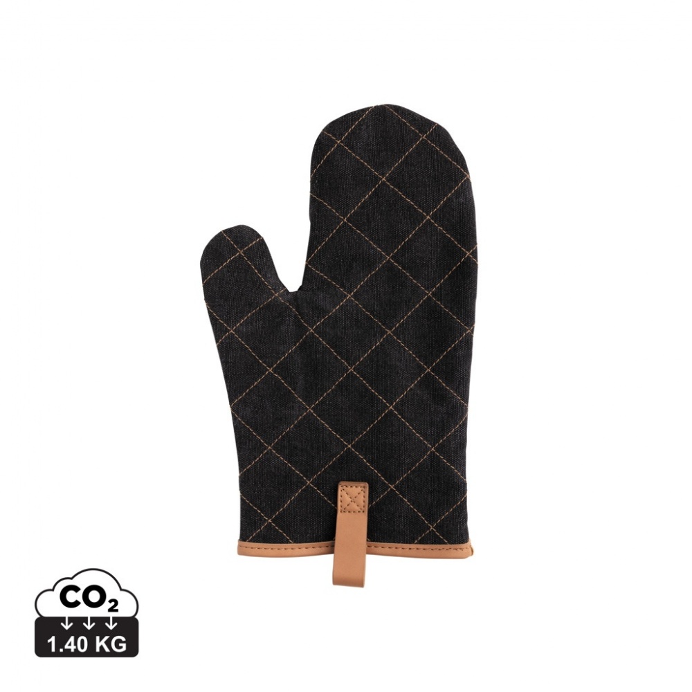 Logotrade promotional gift image of: Deluxe canvas oven mitt