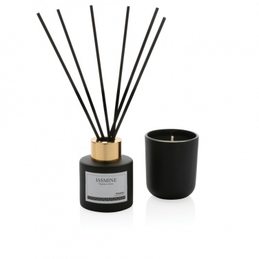 Logo trade promotional merchandise picture of: Ukiyo candle and fragrance sticks gift set