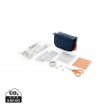 First aid set in pouch, navy