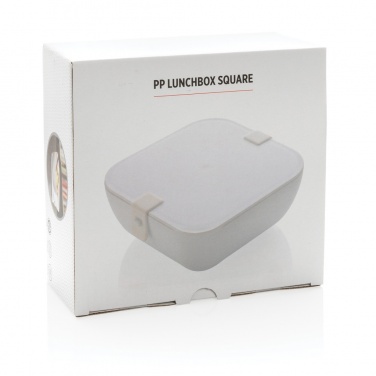 Logo trade corporate gift photo of: PP lunchbox square